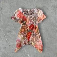 ETRO エトロ 花柄 半袖 チュニック サイズ40 - メルカリ