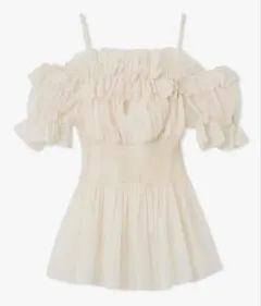 SNIDEL オフショルフリルブラウス