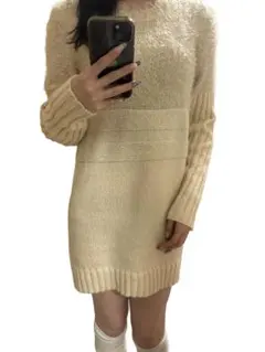 ニットワンピース