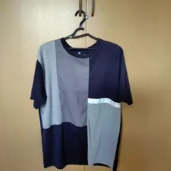 ikka クレイジーパターン Tシャツ メンズ XL