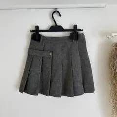 【ZARA】 ZW COLLECTION PLEATED WOOL SKIRT