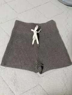 juemi ニットショートパンツ 2点セット - メルカリ