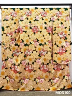 振袖 刺繍 金彩 紋意匠 身丈172cm MO3180 - メルカリ