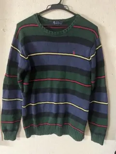 Polo by Ralph Lauren XL ストライプセーター