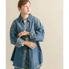 KBFオーバーデニムシャツ
