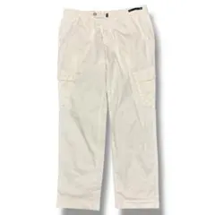 PT01 GARMENT DYED カーゴパンツ ホワイト メンズ 46 M相当のサムネイル