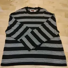 Maison Special 22AW ボーダープライムオーバーロングカットソーのサムネイル