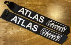 【2本】コールマン　アトラス　タグ　ロゴ　Coleman ATLASのサムネイル