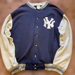 USA製 マジェスティック ヤンキース スウェット スタジャン L