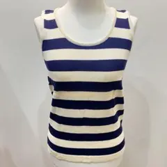 sh3812 Yves Saint Laurent タンクトップ ボーダー柄のサムネイル