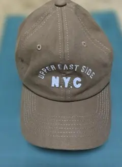 Bambin ボンバン ロゴ 刺繍 ベースボール キャップ　ブラウン