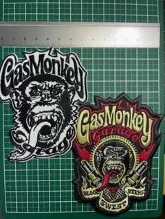 3枚セット☆アイロンワッペン☆ガスモンキー☆GASMONKEY☆ - メルカリ