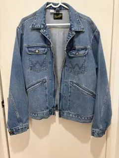 Wrangler デニムジャケット ジップ　38インチ