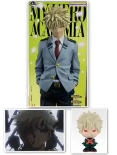 3点　僕のヒーローアカデミア　紡がれる想い　B賞　爆豪勝己　一番くじ　F賞　H賞