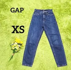 【ギャップ】パンツ　XS　ネイビー　クラシック　ハイウエスト　ストレート