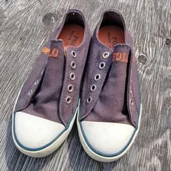 ネイビー スリッポン　ポロラルフローレン　17cm