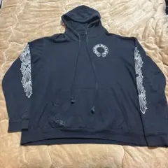 CHROME HEARTS プルオーバーパーカー ブラック XL