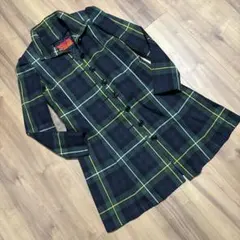 【セール】Yorkland ★チェック柄★ロングコート