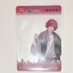 にじさんじ すき家 せめよん　ローレン・イロアス　オリジナルクリアカード コラボ