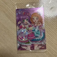 アイカツ×プリパラ ウエハース カード らぁら＆あかり スペシャル SP J