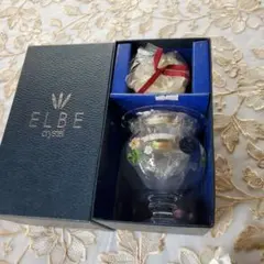 ELBE クリスタル 花瓶 花器