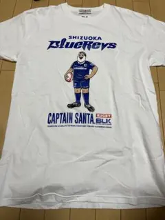 静岡ブルーレヴズxキャプテンサンタTシャツ2XLコラボ　ラグビー応援ユニフォームのサムネイル