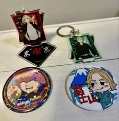 【東京リベンジャーズ】缶バッチ　アクスタ　ホロ缶