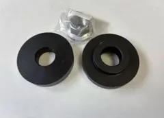 【送料無料】ハイエース200系4WD車デフ上げスペーサー　３点セット