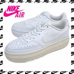 NIKE COURTVISION ALTA コートビジョン アルタ 白24 厚底のサムネイル