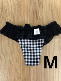 エメフィール　ギンガムday Tバックショーツ　Mサイズ