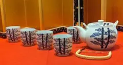 有田焼　和鳳作　茶器揃え5客組