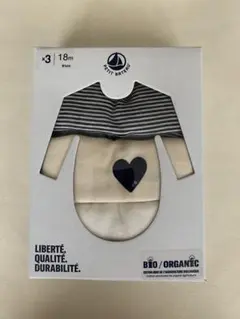 プチバトー 長袖ボディ 18m