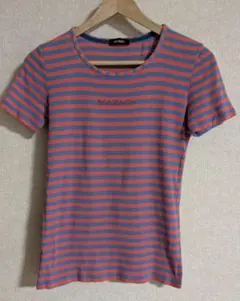 MAX&Co. ボーダー柄 半袖Tシャツ カットソーのサムネイル