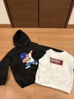 パーカー・薄手トレーナーセット