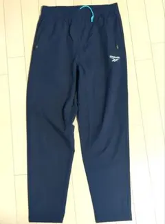 Reebok リーボック ネイビー トレーニングパンツ紺