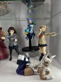 ヒロアカ 麗日お茶子 波動ねじれ ミルコ トガヒミコ フィギュア 4点セット