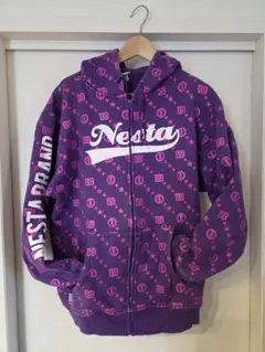 NESTA BRAND 紫色 ジップアップパーカーのサムネイル