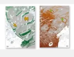 僕のヒーローアカデミア ヒロアカ 原画展 A2アートポスター 爆豪勝己 緑谷出久