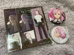 ウィンブレ　桐生三輝　ブロマイド　ベースヤード　　ラメキラ　缶バッジ