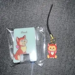 ディズニーストア ダイナ　猫の日グッズ　スタンドクリップ　ストラップ