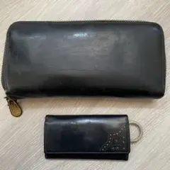 【未使用】銀座店限定　ETTINGER 長財布 銀座店限定】LONG WALLET WITH GUSSET POCKET | WALLETS