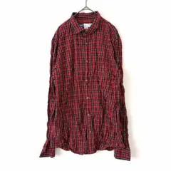 OLDNAVY オールドネイビー チェックシャツ 赤【L】トップス レディースのサムネイル