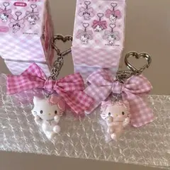 サンリオ　チャーミーキティ　シークレットキーホルダー ２点セット