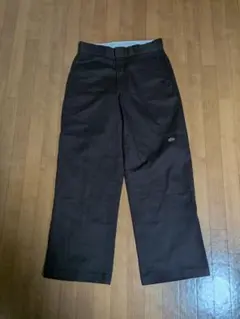 Dickies 00s ダブルニー ダークブラウン メキシコ製 IDEALジップ