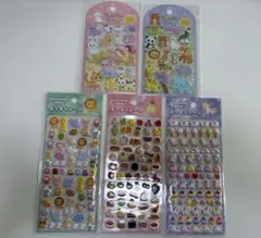 ぷっちりシール アメみたいシール 立体シール ぷっくりシール シール