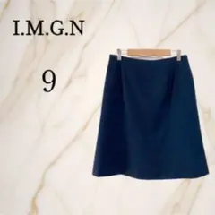 I.M.G.N【9】膝丈フォーマルスカート リクルート ビジネス 通勤 ラオス製