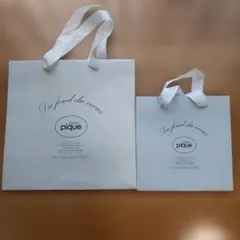 gelato pique 紙袋　2点セット