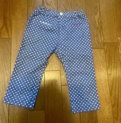 ★美品　ラグマート130サイズ 春夏ドット柄のハーフパンツ