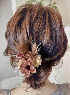 【NO.13】髪飾り*成人式*前撮り*結婚式*ドライフラワー*和装*振袖*卒業式