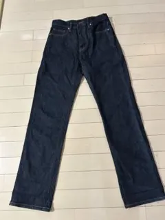 UNIQLO スリムストレートデニム ダークブルー26インチ